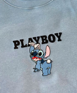 Stitch Embroidered Sweatshirt