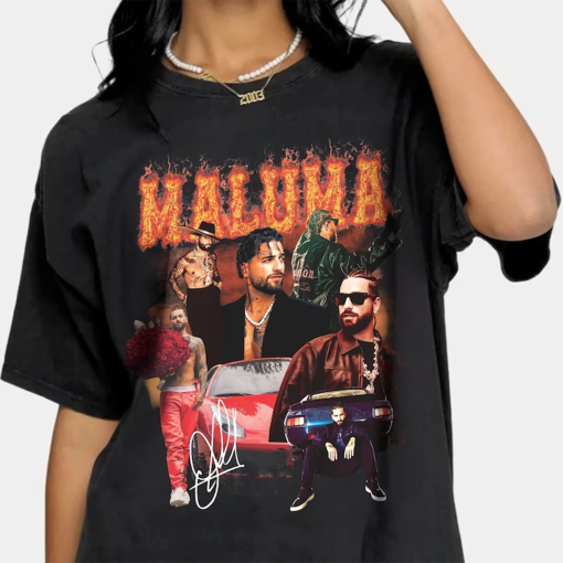 Vintage Maluma Shirt, Maluma Bootleg Shirt, Retro Maluma Shirt For Fan, Maluma Unisex Y2k Clothing,Maluma Fan Gift,Trending Shirt,Unisex Tee