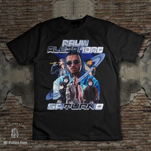 Rauw Alejandro Vintage look t-Shirt, Rauw Fan Shirt,Reggaeton Shirt,Rauw Shirt, Saturno Latino Rauw 2023 Tour, Rauw Alejandro Merch