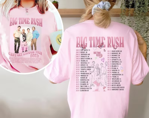 90s Vintage Big Time Rush Band Shirt, Big Time Rush Tour Shirt, Big Time Rush Can’t Get Enough Tou, Pop Music Shirt, Pop Music Fan Merch