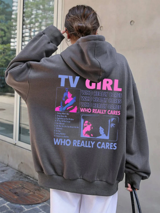 TV Girls Vintage Hoodie, Who Really Cares Tour sweatshirt, TV Girls French Exit Fan gift Sweatshirt Hoodie, Vintage TV Girls Style