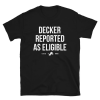 Decker Reported as Eligible, Lions Fans, Lions Tees, Decker, Unisex Heavy Cotton Tee