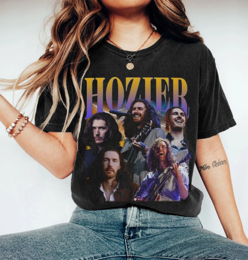 Limited Hozier Shirt, Sweatshirt, Hoodie, Music shirt, Classic 90s Graphic Tee, Unisex, Vintage Bootleg, Hozier Unisex Gift Hoodie