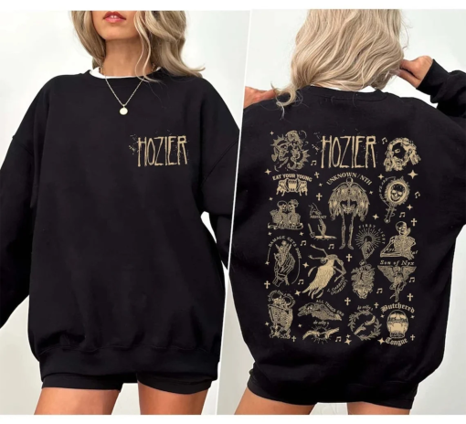 Unreal Unearth Tour Sweatshirt, Hozier Tour Sweatshirt, Hozier Vintage Shirt, Vintage Unreal Unearth Unisex T-shirt Sweatshirt Hoodie