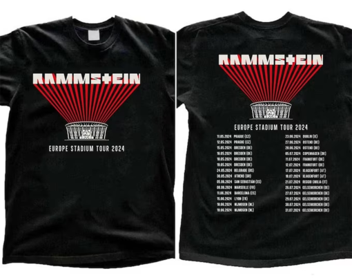 Rammstein Tour 2024 T-Shirt