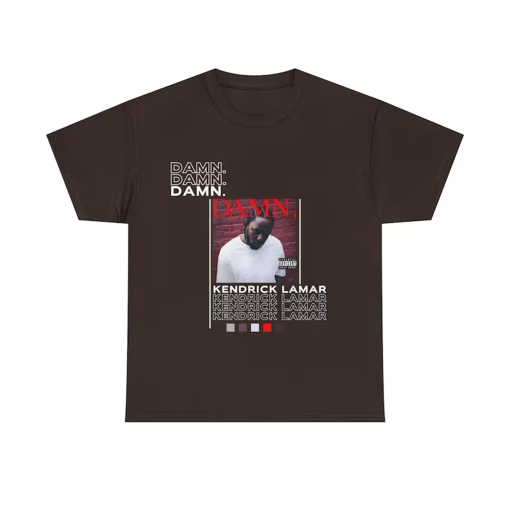 Kendrick Lamar Damn Graphic Tee Streetwear Urban: Unisex Men Women Cotton Tee Streetwear Trendy Aesthetic Outdoor Shirt