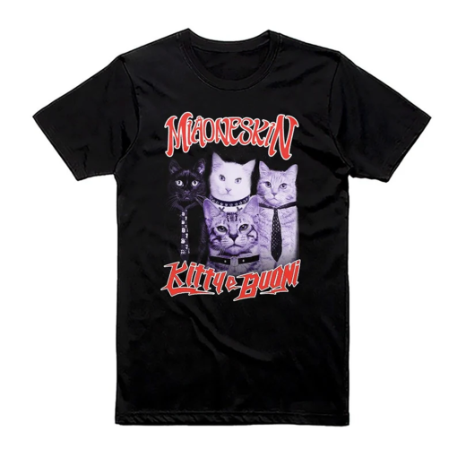 Miaoneskin “Kitty and Good” T-shirt Maneskin rock eurovision sanremo Damiano victoria ethan