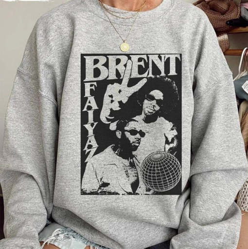 Brent Faiyaz Shirt, Brent Faiyaz Wasteland Unisex crewneck