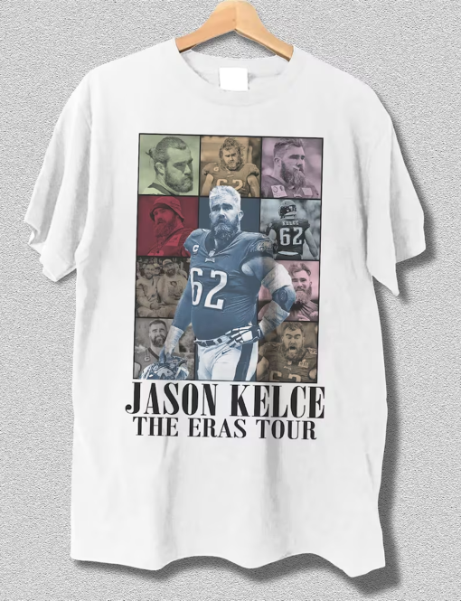 JASON KELCE The Eras T-Shirt, Unisex Shirt, Football, Gift for fans