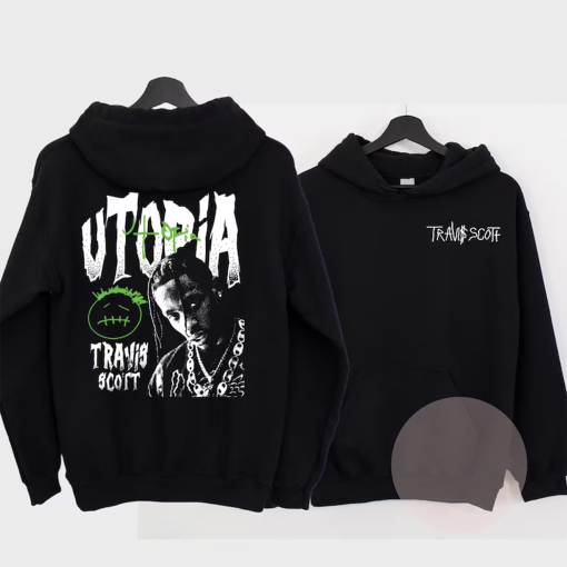 Travis Scott Hoodie – Utopia Hoodie – Travis Scott Sweatshirt – Travis Scott Concert Shirt – Travis Scott Merch