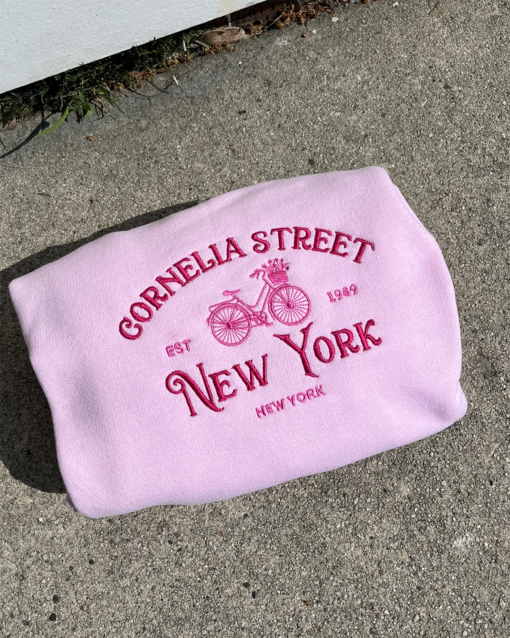 Cornelia Street Embroidered sweatshirt