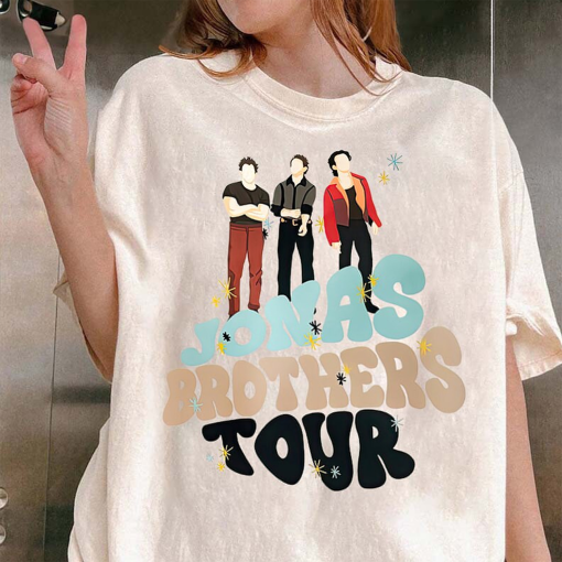 Jonas Brothers Music World Tour Shirt