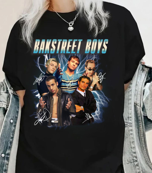 Backstreet Boys Music Band Vintage 90s Music Shirt