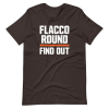 Flacco Round and Find Out Cleveland Browns Dark t-shirt