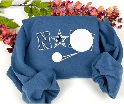 Dallas cowboys embroidered hoodie nfl embroidered sweatshirt nfl embroidered football