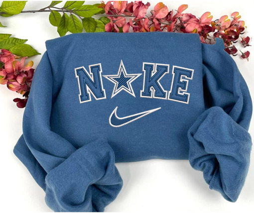 Dallas cowboys embroidered hoodie nfl embroidered sweatshirt nfl embroidered football