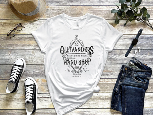 Ollivander’s Wand Shop Shirt, Makers of Fine Wands, Magic Bookish, Wizard World Shirt, Book Reading Magic