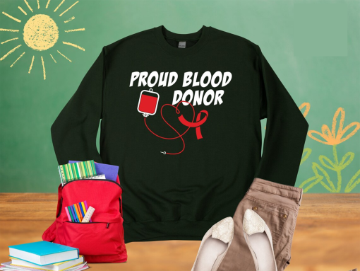 Blood Donor Awareness Sweatshirt, Donate Blood Gift, Blood Donation Awareness, Blood Donor Day Sweatshirt, Blood Transfusion Sweatshirt