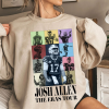 Josh Allen The Eras Tour Shirt, Josh Allen T-Shirt, Football Sweatshirt, Vintage Football 2023 Shirt