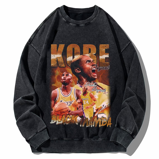 Kobe Bryant NBA Vintage Washed T-Shirt,Kobe Bryant Homage Graphic Sweatshirt,NBA Hoodie,Bootleg Retro 90’s Fans Hoodie Gift LAKERS