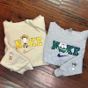 Custom College Embroidered Sweatshirt,Custom valentine Sweatshirt,Personalized couble Sweatshirt,Custom couble Sweatshirt,College Hoodie