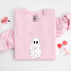 Be My Boo Sweatshirt, Ghost Sweater, Valentines Day Hoodie, XOXO Sweatshirt, Women Valentines Day Sweatshirt, Heart Sweatshirt