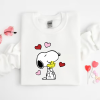 Kissing Snoopy Valentine Shirt, Cute Valentine Shirt, Snoopy Valentine’s Day Love Hearts T-shirt , Snoopy Shirt, Snoopy Love Sweatshirt