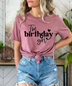 The Birthday Girl Shirt,Birthday Party Girl Shirt,Birthday…