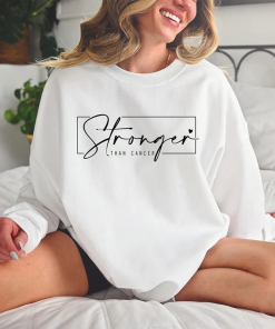 Stronger Than Cancer Sweatshirt,Breast Cancer Survivor Shirt,Cancer…