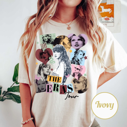 Taylor swift The Eras Tour 2023 Vintage png, Swift Girls Graphic, Album Tee, Music Country Tees, TS Swiftie Concert png, Taylor fan gift