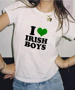 I Love Irish Boys Baby Tee