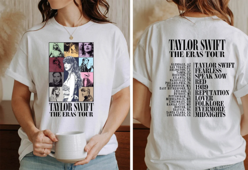 Two Sided The Eras Tour Concert Shirt, Eras Tour Movie Shirt, Taylor Swift Shirt, Ts Merch Shirt, Eras Tour Concert Shirt, Swiftie Shirt