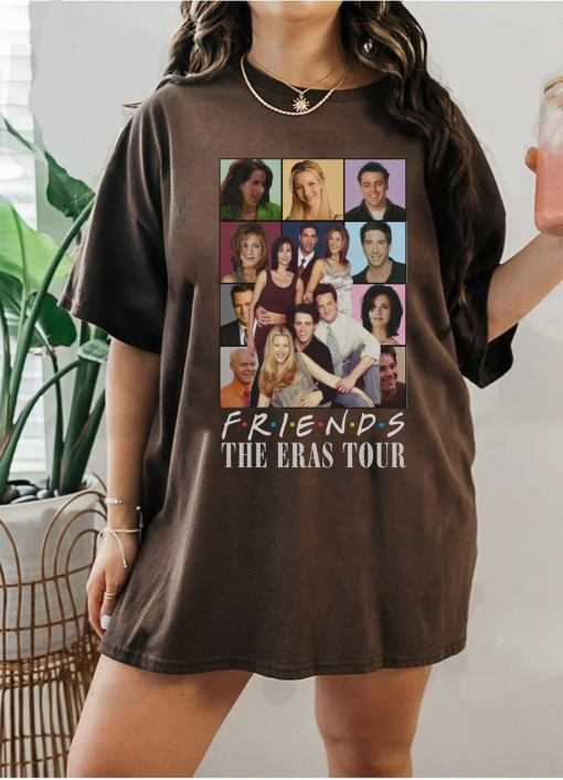 Friends x Eras Shirt, Rachel Shirt, Friends Shirt, Joey Tribbiani, Monica Geller, Ross Geller, Racheal Green, Taylor Concert Shirt