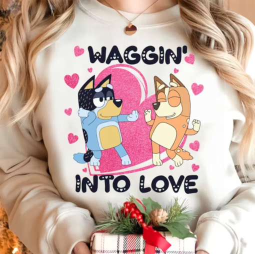 Blue Dogs Valentine’S Day Couple, Dogs Valentine’S Day Couple, Dogs Valentine’S Day, Blue Dogs Valentine’S Day Shirt