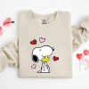 Kissing Snoopy Valentine Shirt, Cute Valentine Shirt, Snoopy Valentine’s Day Love Hearts T-shirt , Snoopy Shirt, Snoopy Love Sweatshirt