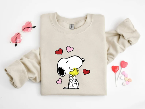 Snoopy Valentine’s Day light Pink Crewneck