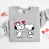 Snoopy Valentine’s Day light Pink Crewneck