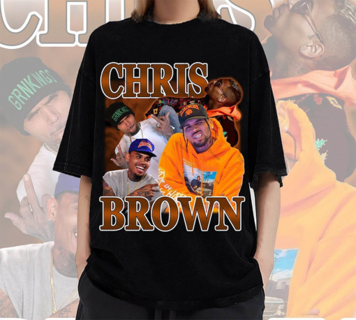 Awesome Chris Brown Breezy Shirt, Retro Chris Brown Washed T Shirt Long Sleeve