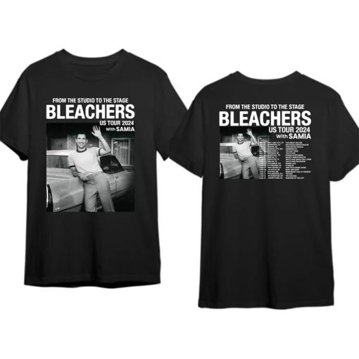 Bleachers US Tour 2024 Shirt, Bleachers Fan Gift Shirt, Bleachers Concert 2024 Shirt, Bleachers Merch 2024 Shirt