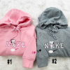 Sn.oo.py Love Embroidered Sweatshirt, Valentine’s Day Hoodie, Couple Sweatshirt, Valentine’s Day Embroidery, Sn.oopy Sweatshirt