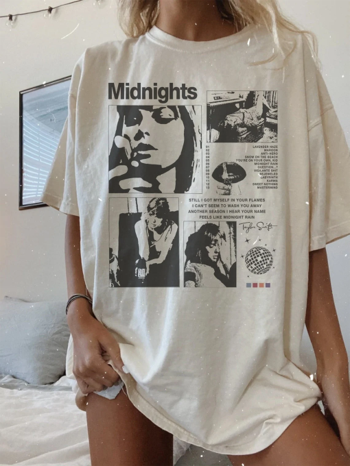 Midnigts Shirt, Swiftiee Tour Shirt, Taylorr The Eras Tour Shirt, Y2k TS The Eras Tour 2023 Midnights Shirt