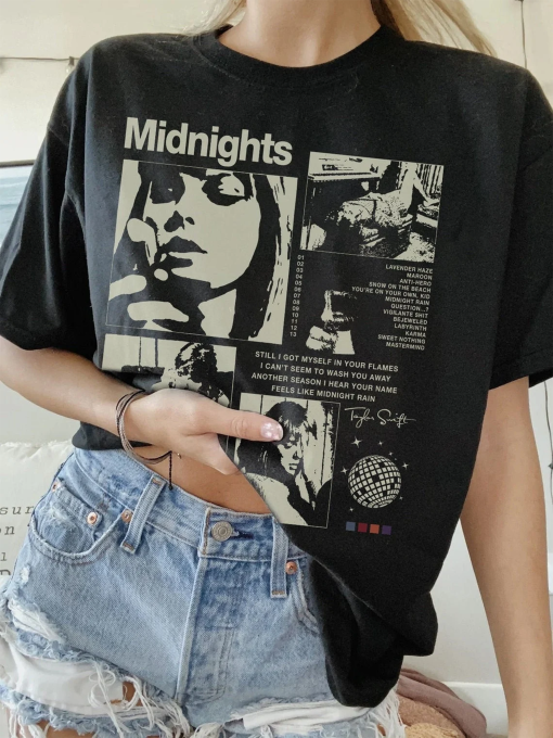 Midnigts Shirt, Swiftiee Tour Shirt, Taylorr The Eras Tour Shirt, Y2k TS The Eras Tour 2023 Midnights Shirt