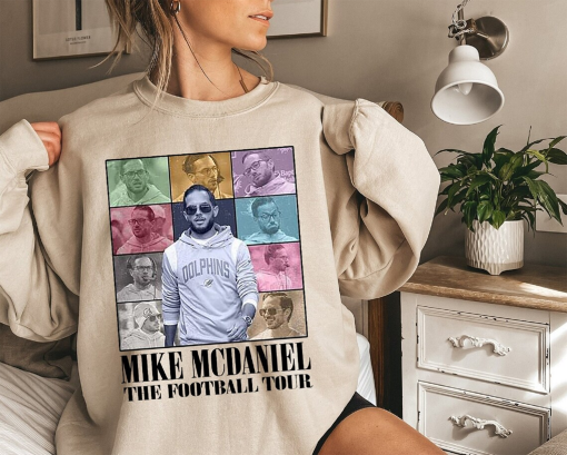 Mike McDaniel The Football Tour Shirt, Mike McDaniel Eras Tour Shirt, Mike McDaniel Miami Football Tee, Mike McDaniel Hoodie