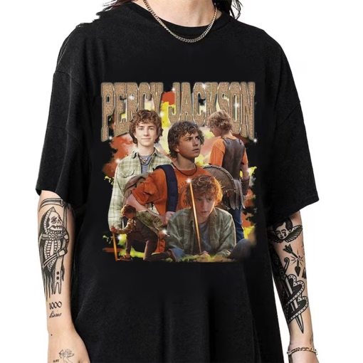 Walker Scobell Percy Jackson and the Olympians Movie Camp Half Blood Shirt