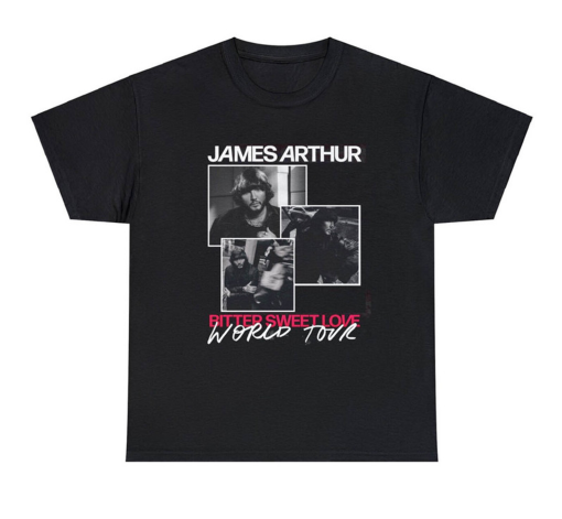 Trendy Bitter Sweet Love 2024 World Tour Sweatshirt , James Arthur Shirt Long Sleeve