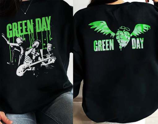 Unique Green Day The Saviors 2024 Tour Sweater, Green Day Dookie Shirt Tank Top