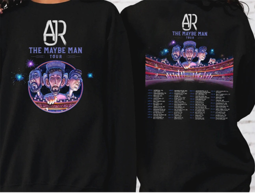 Must Have The Maybe Man 2024 Concert Crewneck, Ajr Band Shirt Unisex Hoodie