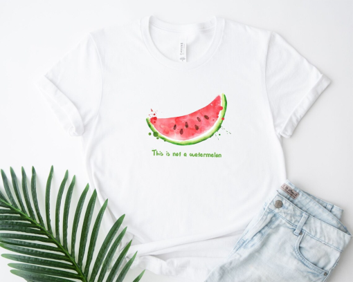 This Is Not A Watermelon Tee,Free Palestine Tshirt,Pro Palestine shirt,watermelon t-shirt,palestine will be free Tshirt,unisex watermelon T