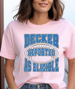 Detroit Lions Decker Reported As Eligible Crewneck…