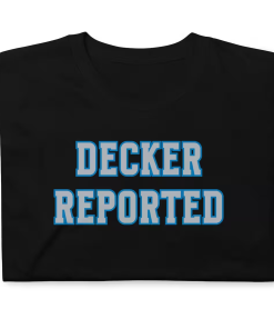 Funny Lions T Shirt Decker Reported Shirt…